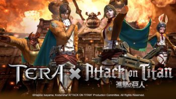 TERA × Attack on Titan Collaboration, Gilded Mask Content Update Come Crashing Onto PCs Today