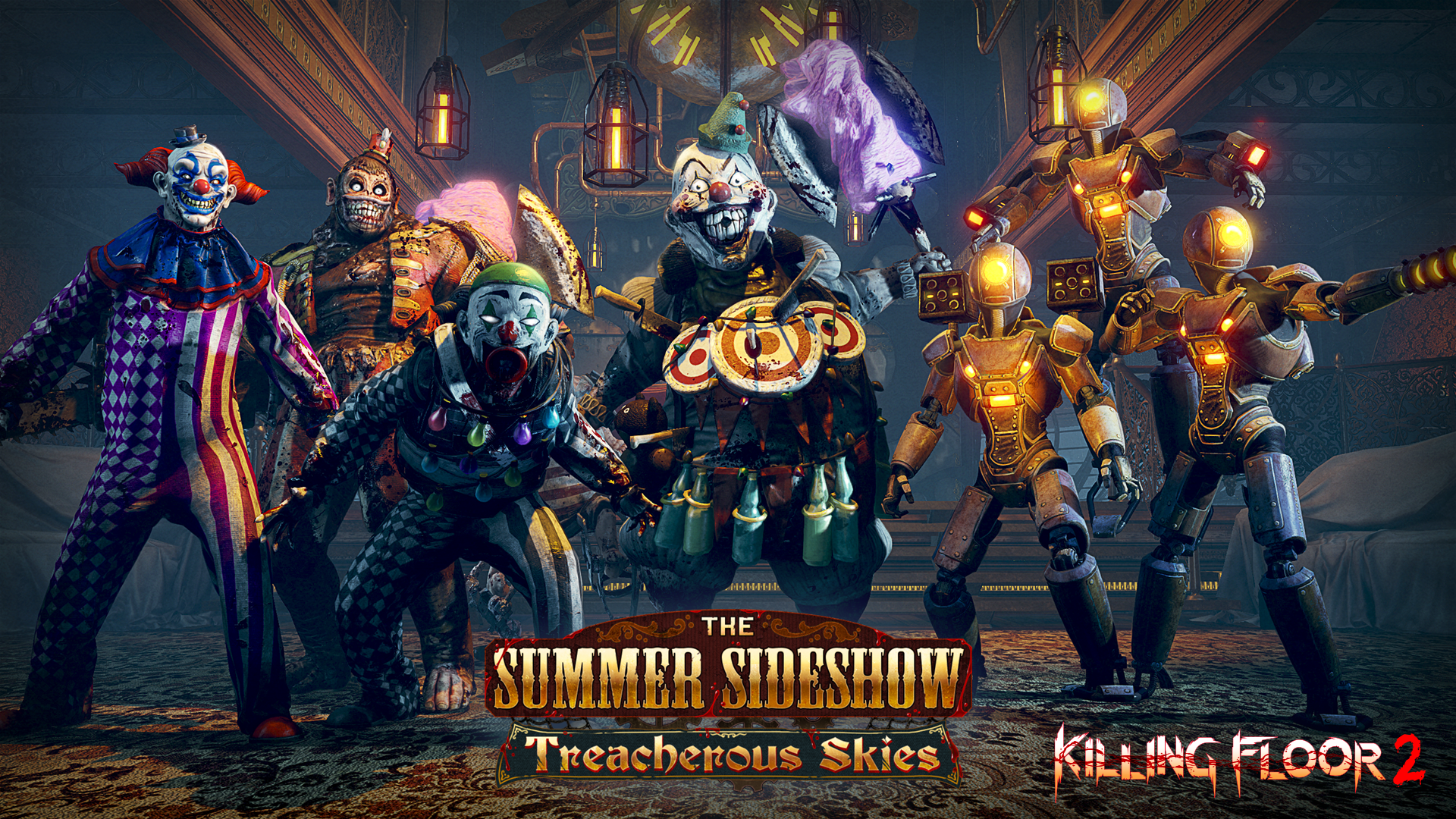 Killing Floor 2 The Summer Sideshow Treacherous Skies Update Takes Flight On June 12 For Pc And Consoles One Pr Studio
